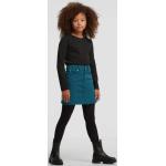 Blauwe Polyester Kinder spijkerrokken  in maat 110 in de Sale voor Meisjes 
