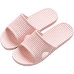 Casual Roze Rubberen Antislip Sandalen  voor de Zomer  in 40 met Instap voor Dames 
