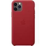 Apple Leather Backcover voor de iPhone 11 Pro - Red