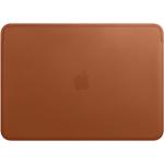 Bruine Leren 13 inch Macbook laptophoezen voor Dames 