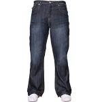 Bootcut Blauwe Bootcut jeans  in Grote Maten voor Heren 