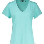 Blauwe Superdry V-hals T-shirts V-hals  in maat XL voor Dames 