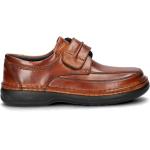 Klassieke Bruine Ademend Ara Klittenband schoenen  in 40 met Klittenbandsluitingen voor Heren 