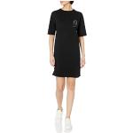Casual Zwarte Jersey Emporio Armani Shirtjurkjes  in maat S Maxi voor Dames 