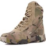 Groene Rubberen Antislip Camouflage Desert Boots voor Heren 