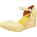Gele Rubberen Art Sleehak sandalen Sleehakken  in 38 voor Dames 