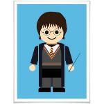 Multicolored Art Harry Potter Posters 