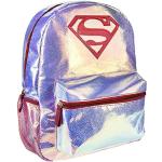 Casual Roze Polyester Cerda Superman Schoolrugzakken voor Kinderen 