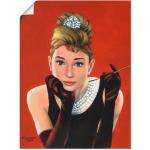 Rode Artland Audrey Hepburn Abstracte schilderijen 