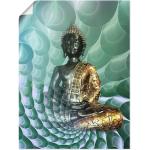 Multicolored Artland Abstracte schilderijen met motief van Boeddha 