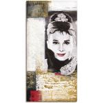 Artland Artprint op linnen Hollywood legenden VI - Audrey Hepburn