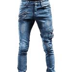Casual Witte Stretch Skinny jeans  in maat L met motief van Vis Sustainable voor Heren 