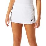 Witte Polyester Asics Court Tennisrokjes  in maat XS voor Dames 