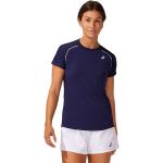 Blauwe Polyester Asics Court Sport T-shirts  in maat L voor Dames 