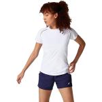 Witte Polyester Asics Court T-shirts  in maat XL voor Dames 