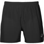 Zwarte Polyester Asics Running-shorts  in maat S voor Heren 