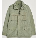 Groene Synthetische ASPESI Military jackets  voor de Lente  in maat XL met Studs voor Heren 