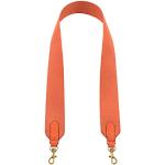 Retro Oranje Polyester Handtassen voor Dames 