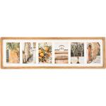 Moderne Lichtbruine Mangohouten Collagelijsten  in 10x15 