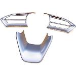 Auto Stuurwiel Frame Trim Cover voor Toyota Yaris 2020-2022 Yaris Cross 2021-2023,Weerstand Slijtvastheid Tegen Stof Zon Accessoires Knopbeschermers Op Het Stuurwiel