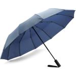 Marine-blauwe Trendhim Opvouwbare paraplu's voor Heren 