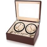 Bruine Acrylglas Horlogedozen & Horlogeboxen voor Dames 