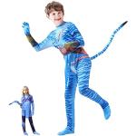 Avatar Kostuum Voor Kinderen,Cartoon Game Cosplay Carnaval Monster Jumpsuit,Halloween-Kostuum Verjaardagsfeestkostuum Jongensmeisje,Avatars 2 Film Kostuums