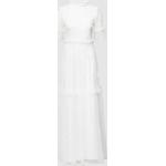 Witte Polyester Lace & Beads Pailletten jurken  in maat S met Sequins in de Sale voor Dames 