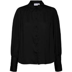 AWARE by VERO MODA geweven blouse VMCASEY van gerecycled polyester zwart