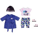 Baby born Deluxe Winter Outfit voor Pop van 43cm - Ideaal voor Kinderhandjes, Bevordert Creativiteit, Empathie & Sociale Vaardigheden, Vanaf 3 Jaar - Met Trenchcoat, Broek, Muts & Nog Veel Meer