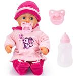 Roze Bayer Design Sinterklaas 38 cm Babypoppen met motief van Muis voor Babies 
