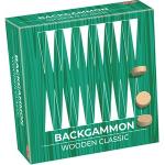 Witte Houten Backgammon spellen 7 - 9 jaar 