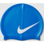Koningsblauwe Siliconen Nike Swoosh Badmutsen voor Heren 