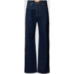 Blauwe Polyester Review Baggy jeans in de Sale voor Heren 
