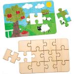 12 stukjes Puzzels voor Kinderen 