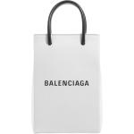 Balenciaga Crossbody bags - Black Front Logo Top Handle Bag in wit