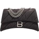 Balenciaga Crossbody bags - Hourglass Shoulder Bag in grijs