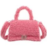 Balenciaga Crossbody bags - Hourglass Top Handle Bag in poeder roze