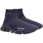 Blauwe Rubberen Balenciaga Speed Slip-on sneakers met Instap voor Dames 