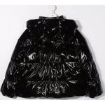 Zwarte Polyamide BALMAIN Gewatteerde Kinderjassen met capuchon in de Sale 