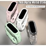 Multicolored Siliconen Horlogebanden met Siliconen Armband uit Russisch voor Dames 