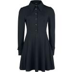 Gothic Zwarte Polyester Banned Mini jurken  in maat 3XL Kort voor Dames 
