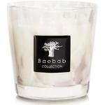 Baobab Collection White Pearls Max 1 geurkaars 190 gram - Gebroken wit