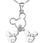 Zilveren Zilveren Duckstad Minnie Mouse Halskettingen  voor een Valentijnsdag met motief van Muis voor Meisjes 