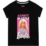 Barbie Meisjes T-shirt Zwart 122