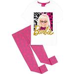 Barbie T-shirts & leggings voor meisjes, Kids Outfits Leeftijd 2-13, Leuke kleding, Wit/Roze, 2-3 jaar