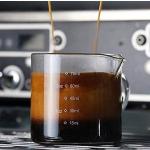 Transparante Glazen vaatwasserbestendige Espressokopjes met motief van Koffie 2 stuks 
