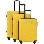 Gele Rolwiel Handbagage koffers Sustainable 