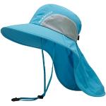 Lichtblauwe Handwas Bucket hats  in Onesize voor Dames 