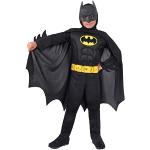 Zwarte Batman Gewatteerde Kinderkleding voor Jongens 